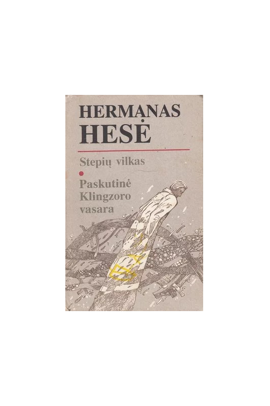 Hermanas Hesė knyga Stepių vilkas. Paskutinė Klingzoro vasara
